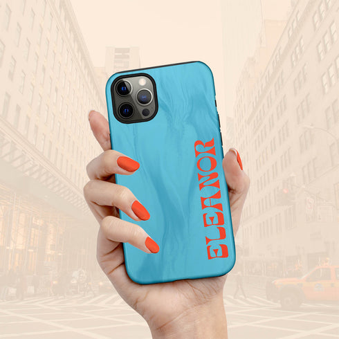Endless Summer Personalized Name iPhone Case